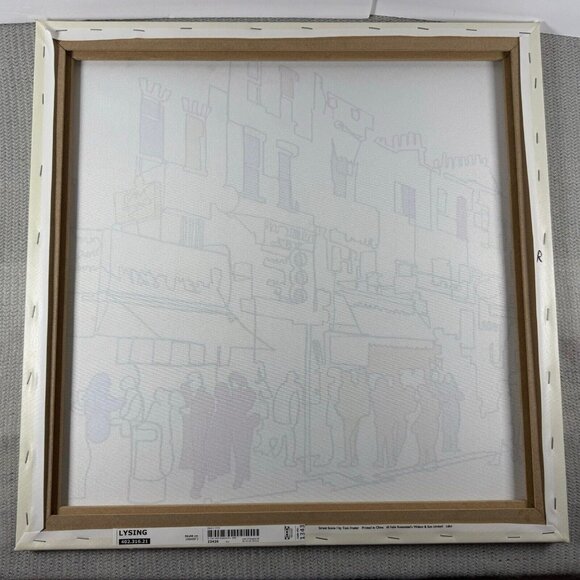 TOM FRAZIER IKEA LYSING Canvas "Street Scene" Graffiti Contemporary Art - Picture 6 of 8